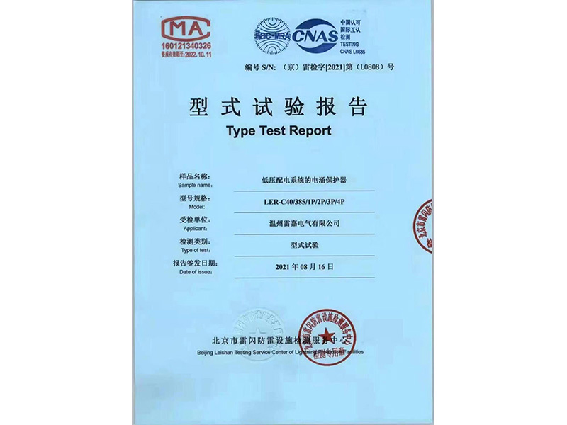 LER-C40/385/1P/2P/3P/4P低压配电系统的电涌保护器